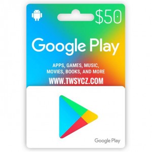 美国谷歌Play礼品卡50美元 Google Play Gift Card US$50