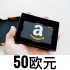 德国亚马逊礼品卡-德亚礼品卡-充值代金券50欧元-50欧-Amazon-亚马逊购物卡-GE-实体卡图电子邮件发货