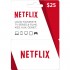 美国Netflix Gift Card 25美金充值预付卡礼品卡