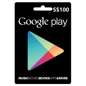 新加坡-GOOGLE-PLAY-GiftCard-谷歌礼品卡充值卡-100新币-SGD100
