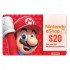 美国任天堂eShop礼品卡兑换码 Nintendo eshop gift card 20美元20美金20美刀$20
