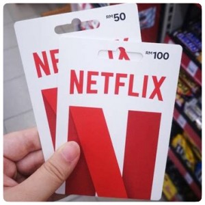 香港Netflix-GIFTCARD-300hkd-奈飞-网飞会员充值礼品卡兑换码