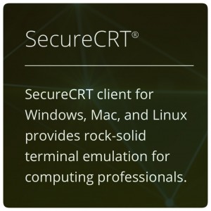 SecureCRT-Terminal emulator with SSH support vandyke正版软件许可 正版软件下载 支持win Mac linux