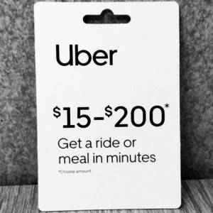 美国UberEats/Uber礼品卡 兑换码 电子码 可点餐 打车通用礼品卡兑换后可囤既安全又方便快捷。即充可即用